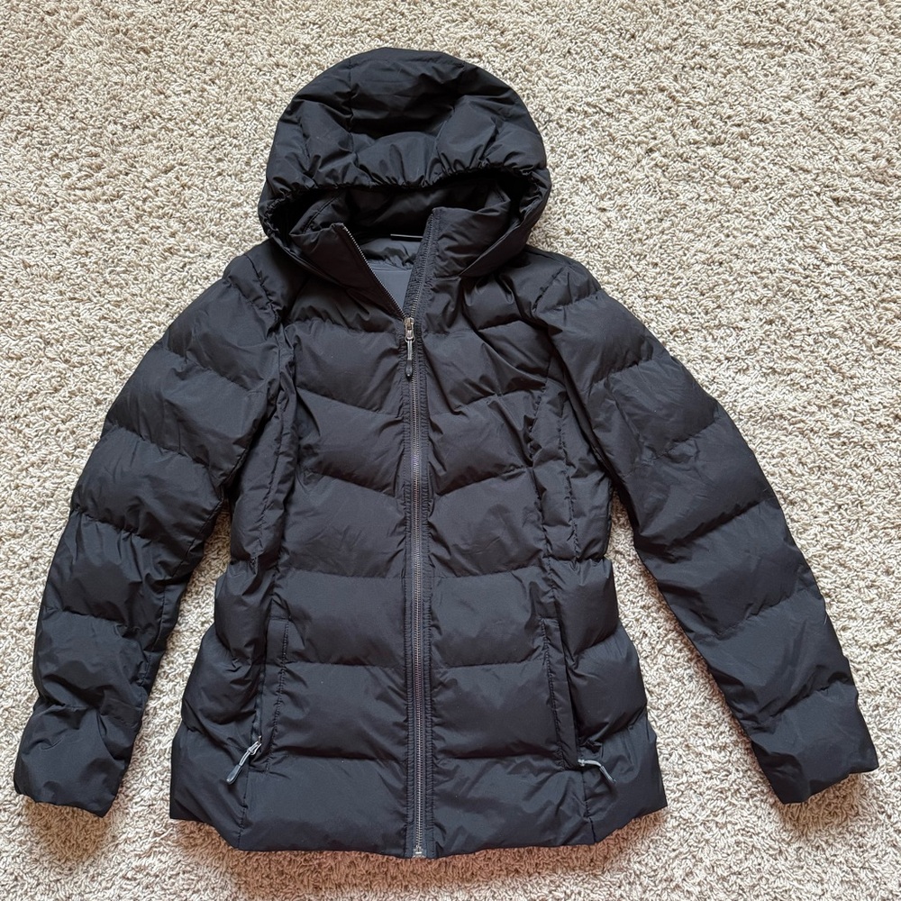 32° Heat hooded winter tech puffer jacket